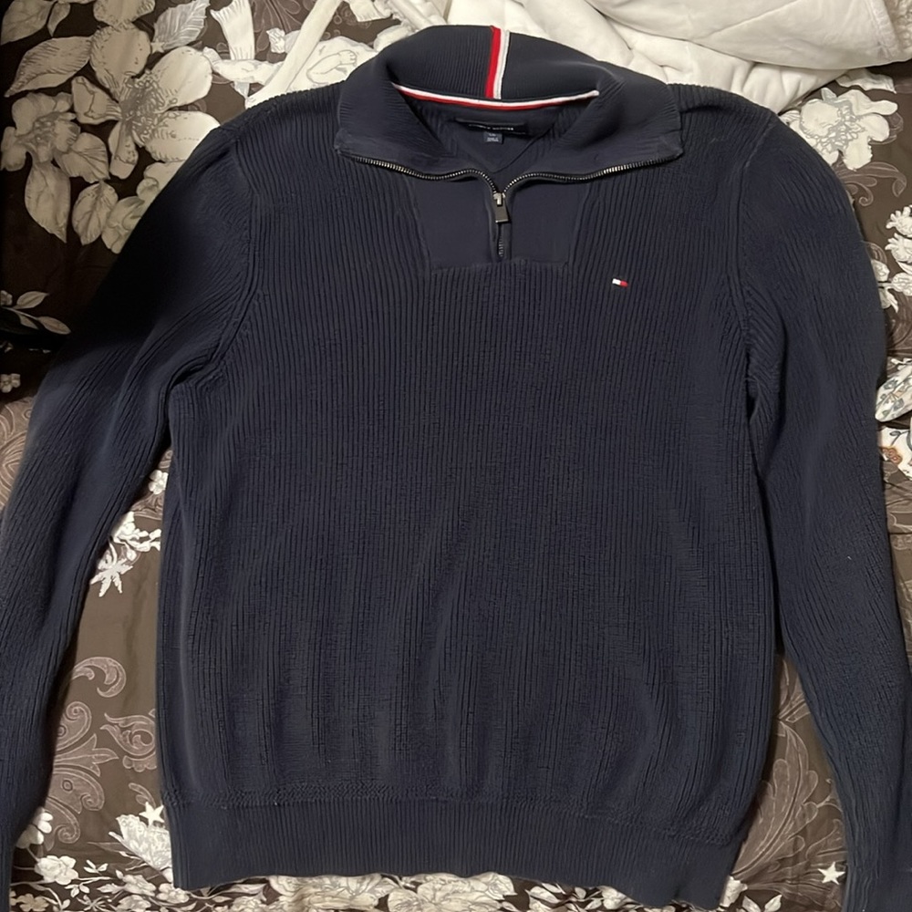 Tommy Hilfiger Vintage Quarter Zip Sweater